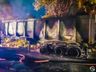 Incêndio em carreta bloqueia BR-282 por mais de 30 minutos; assista ao vídeo