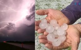Temporais, raios e granizo devem mudar a paisagem de SC nesta segunda-feira