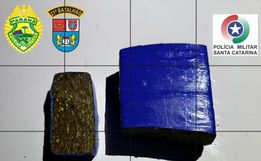 Homens são presos por tráfico de droga e direção perigosa