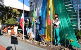 Alvorada Festiva marca início da semana cívica