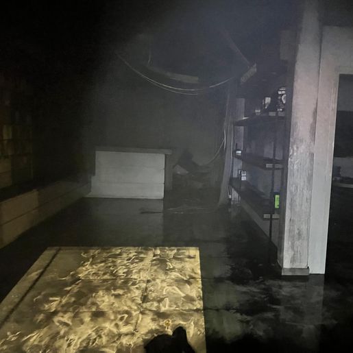 Incêndio atinge empresa no centro de Paraíso 