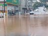 Centro de Maravilha fica alagado devido à forte chuva 