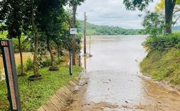 Redução do nível de água do Rio Uruguai traz tranquilidade para Itapiranga