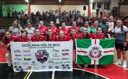 Gol de Bico estreia com vitória na Liga Catarinense de Futsal Feminino