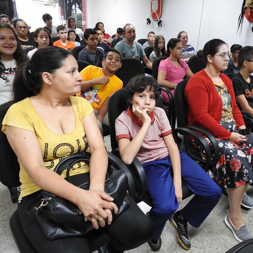 Aula inaugural abre atividades do programa Pelotão Mirim em SMO