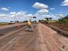 VÍDEO: Obras na BR-282 deixam trânsito lento no acesso a SMOeste