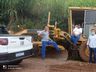 Secretaria de Obras mobiliza servidores para reparos em estradas no final de semana