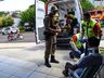 VÍDEO: Colisão traseira deixa jovem ferido em São Miguel do Oeste