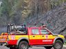 VÍDEO: Incêndio atinge vegetação às margens da BR 282, entre SMO e Paraíso