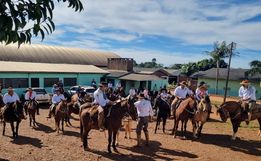 2ª Cavalgada da Demarcação de Iporã do Oeste reúne cerca de 50 participantes