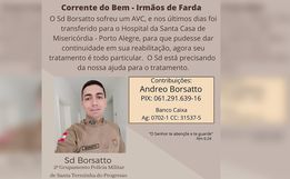 Corrente do Bem: Campanha é criada para ajudar na recuperação de PM lotado na região