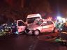 Colisão entre carro e Van deixa três mortos e oito feridos