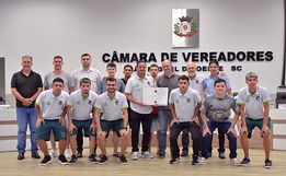  Câmara aprova projeto que declara de utilidade pública a Associação Migueloestina de Futsal