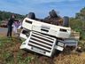 Argentino morre ao capotar caminhão na BR-280