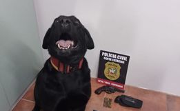 Polícia prende homem e apreende arma de fogo em Itapiranga