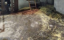 Incêndio em silo de armazenamento de grãos mobiliza bombeiros por seis horas 