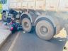 Homem fica ferido em colisão entre caminhão e moto em Itapiranga