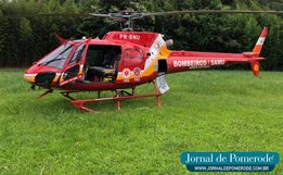 Idoso cai de telhado sobre sua esposa, em Santa Catarina