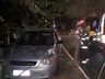 Motorista sai ilesa em saída de pista em Itapiranga