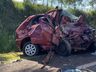 Carro de Palma Sola se envolve em acidente com mortes na BR-280