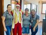 Papai Noel visita Rádio Itapiranga