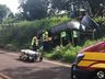 Idoso fica ferido em saída de pista na SC 386, em Iporã do Oeste