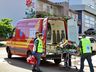 Colisão frontal deixa homem ferido no centro de SMO