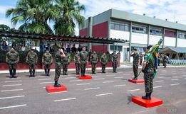 SMO: 14º RCMec realiza a passagem da função de Adjunto de Comando