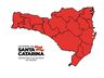 COVID-19: Santa Catarina mantém todas regiões em risco gravíssimo