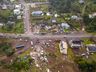 Veja agora as imagens aéreas da destruição em Descanso