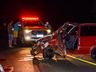 VÍDEO: Colisão frontal deixa feridos na SC-163 em Descanso