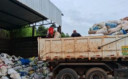 Primeira coleta de materiais no interior recolhe 16 cargas em SMOeste