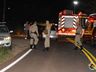 VÍDEO: Condutor foge de abordagem policial e capota veículo em Bandeirante 