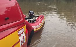 Bombeiros encerram buscas por idoso no Rio das Antas e retomam nesta quinta