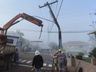 Colisão em poste  deixa parte da cidade de Iporã do Oeste sem energia elétrica