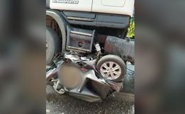 Vídeo: carro é esmagado por duas carretas no Pará
