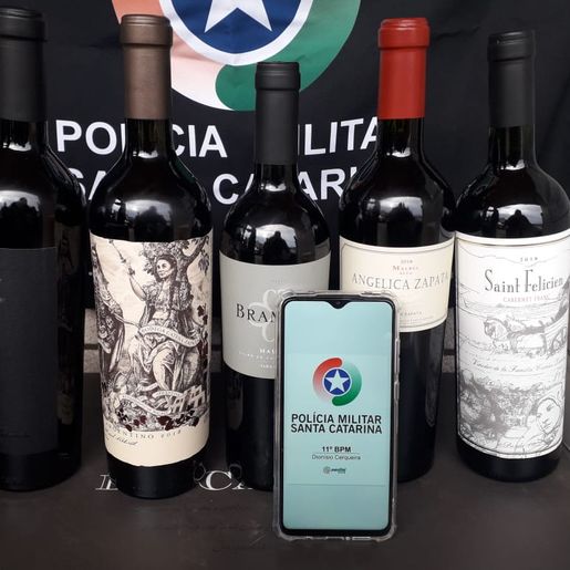 Depósito de vinho argentino é descoberto pela Polícia Militar