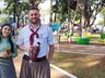 Festividades na praça marcam aniversário de São José do Cedro