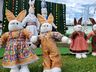 Iporã do Oeste instala ornamentação de Páscoa em pontos da cidade