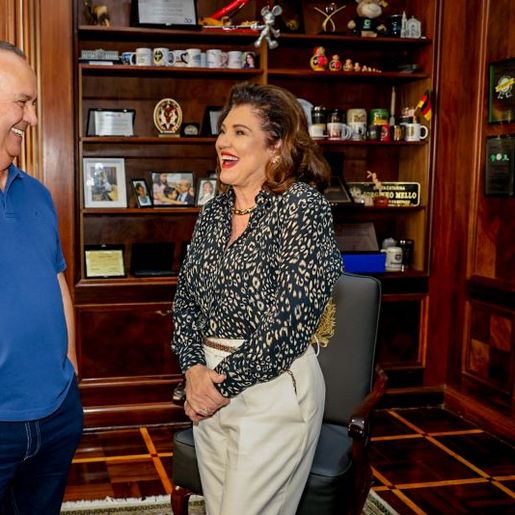 Jorginho Mello transmite o cargo à vice-governadora para missão oficial ao Chile