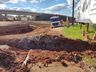 Rotatória de acesso à São José do Cedro começa a ganhar forma