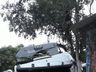 Caminhão perde o freio e motorista salta do veículo em movimento na SC-283