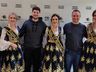Soberanas da 43ª Oktoberfest visitam a Rádio Cedro