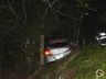 Motorista com sinais de embriaguez fica ferido em saída de pista na BR-282