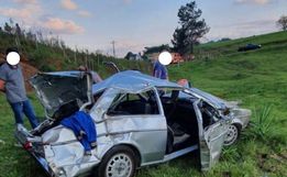 Jovem de 21 anos morre em capotamento na SC-452