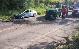 Grave acidente deixa condutoras feridas na SC 386 em Mondaí