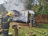 Incêndio destrói trailer de sucos no interior de Itapiranga