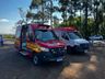 Acidente entre dois carros deixa mulher ferida na BR-163, em SMO 