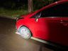Colisão entre carro e moto deixa jovem ferido em SMOeste 
