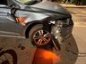 Colisão entre carro e moto deixa mulher ferida em SMOeste 
